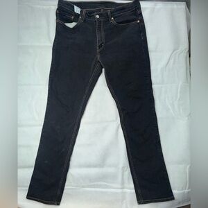 Levi's Men's 511 Slim Jeans, Low Rise Stretch Slim Fit Tapered Pants, Black